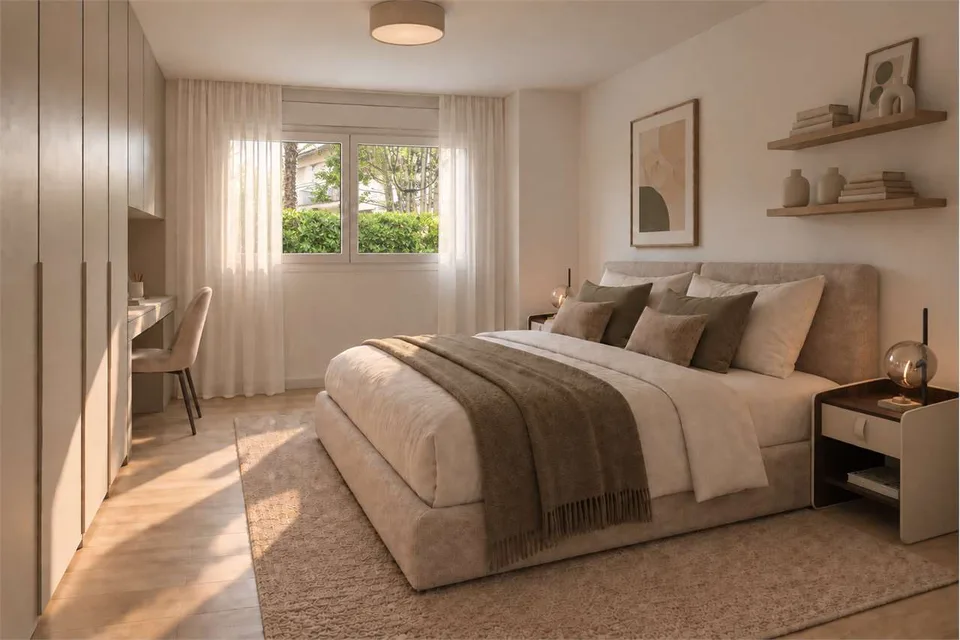 Elegante 3.5 locali con terrazza e vista aperta – foto 9 di 9