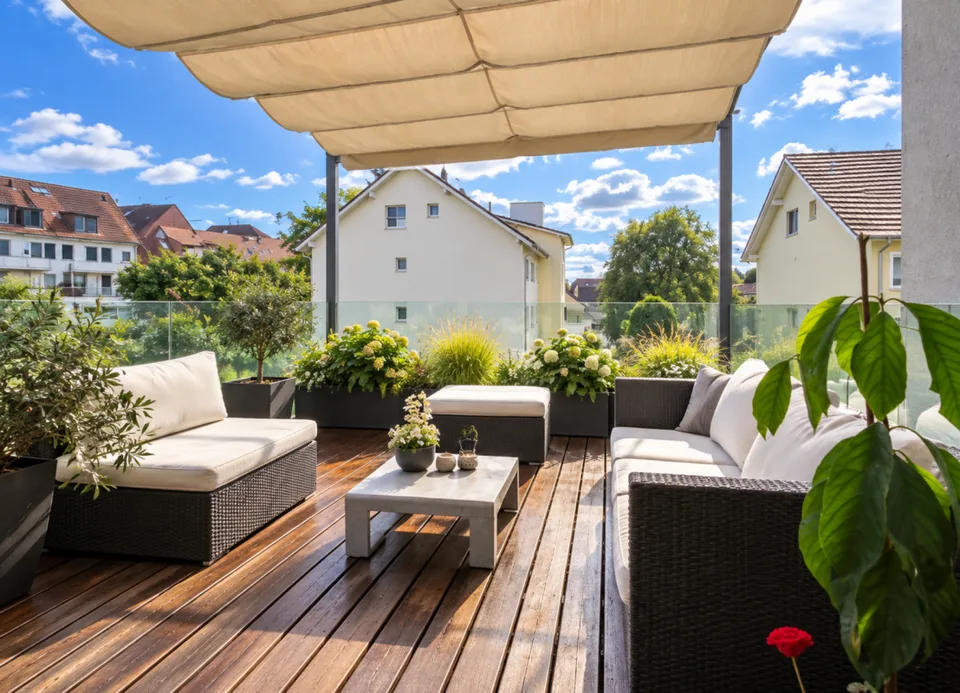 Duplex-Maisonette mit 5,5 Zimmern und 180m2 in einer grünen Oase – Foto 2 von 13