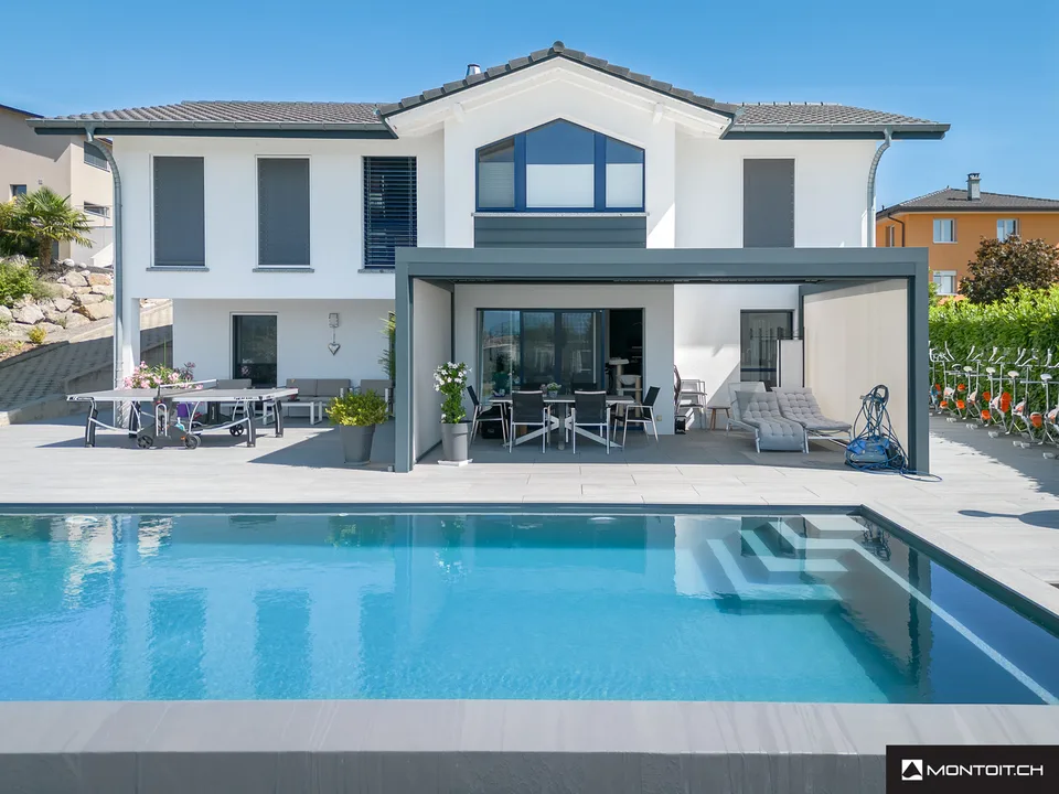 Payerne, in vendita, villa individuale moderna di 250 m2 con piscina – foto 5 di 13