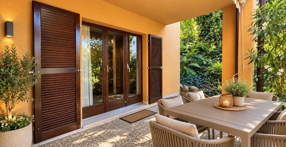 Appartamento con terrazza panoramica piscina e splendida vista lago – foto 16 di 20