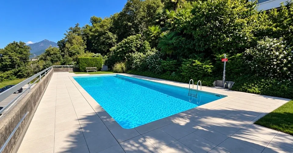 Appartamento con terrazza panoramica piscina e splendida vista lago – foto 12 di 20