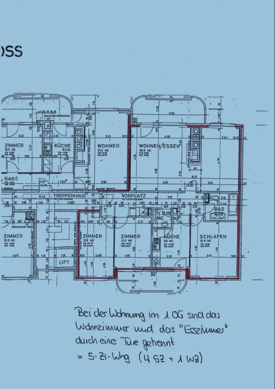 5-Zimmer-Wohnung im Zentrum von Reinach vis-à-vis Kantonalbank per 16. Januar 2027 – Foto 3 von 3
