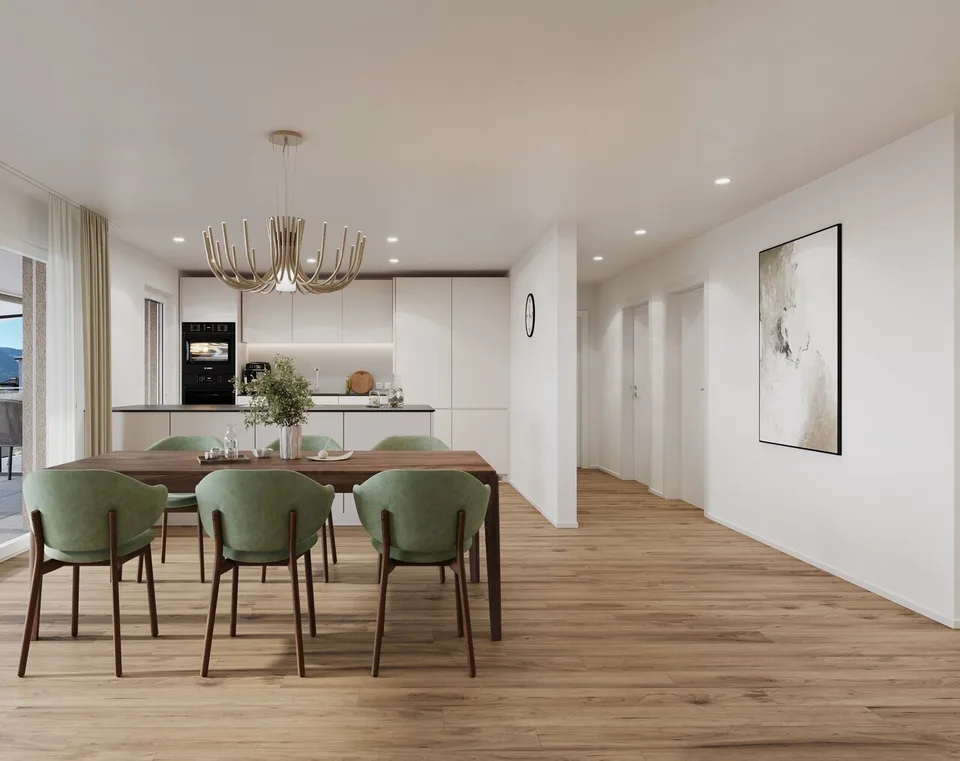 Appartamento 4.5 locali B, al piano terra, 122 m² di superficie abitabile netta e 38m² di terrazza – foto 3 di 11