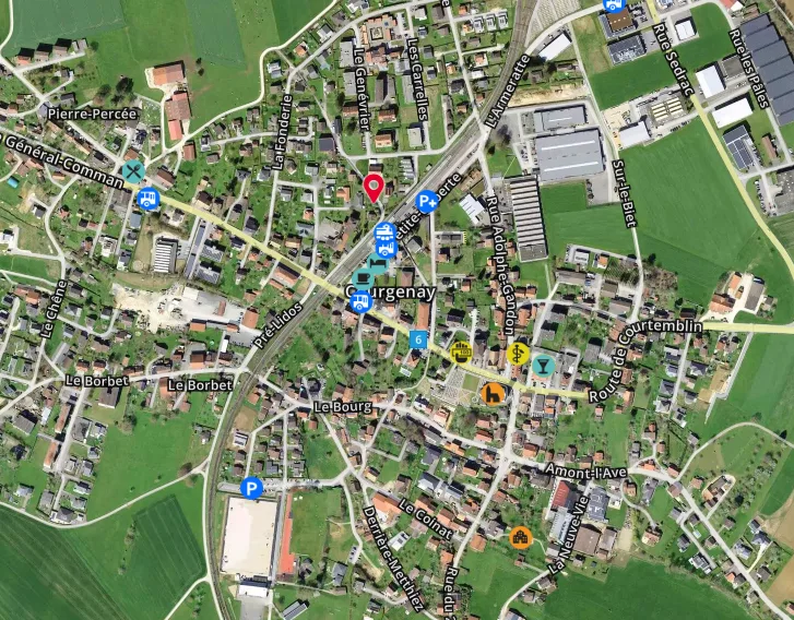 Bauplatz von ca. 500 m² im Zentrum von Courgenay – Foto 12 von 13