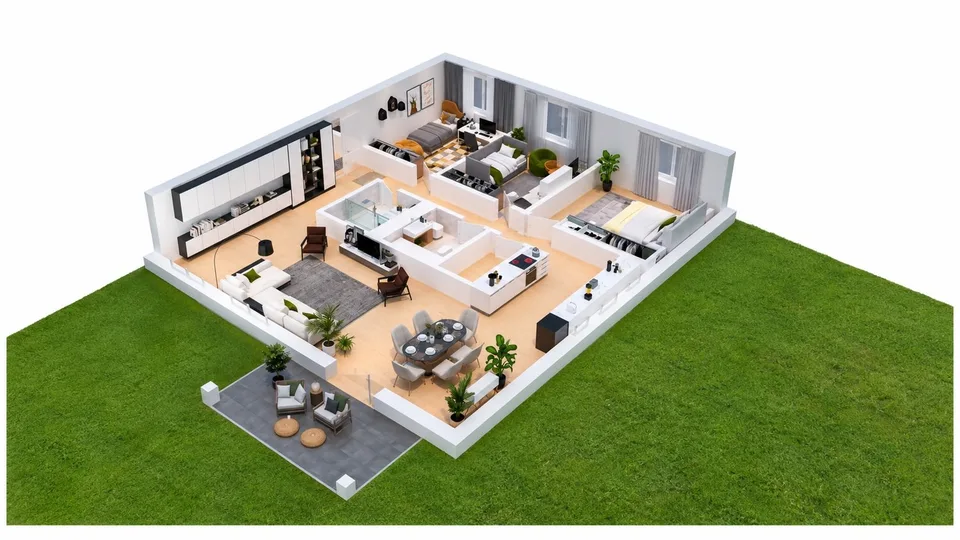 EIGENES GARTEN VON 576m2 / 4,5 Zimmer / Autobahn 5 Minuten entfernt – Foto 14 von 18
