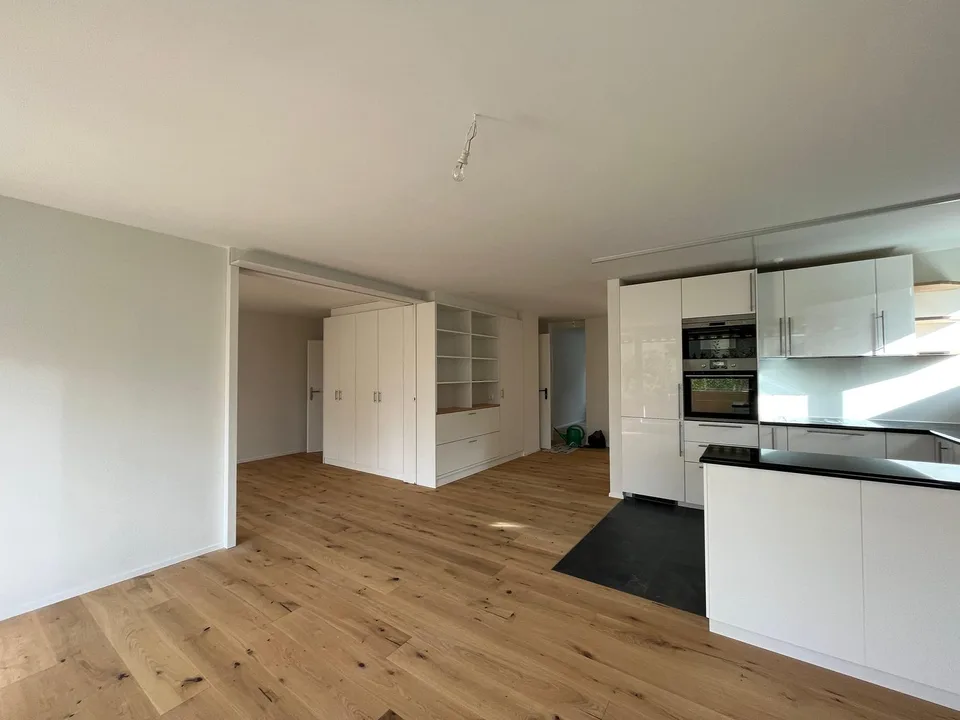 Appartement très ensoleillé, calme, partiellement rénové de 4,5 pièces – photo 3 sur 11