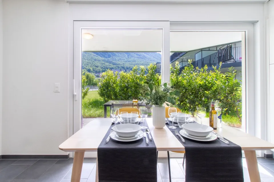 Moderne Wohnung, 1 Schlafzimmer in Bouveret – Foto 6 von 18