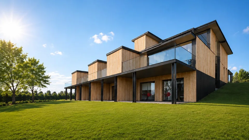 Projekt einer Doppelhaushälfte mit 5,5 Zimmern, drei Terrassen und Panoramablick auf den See – Foto 15 von 16