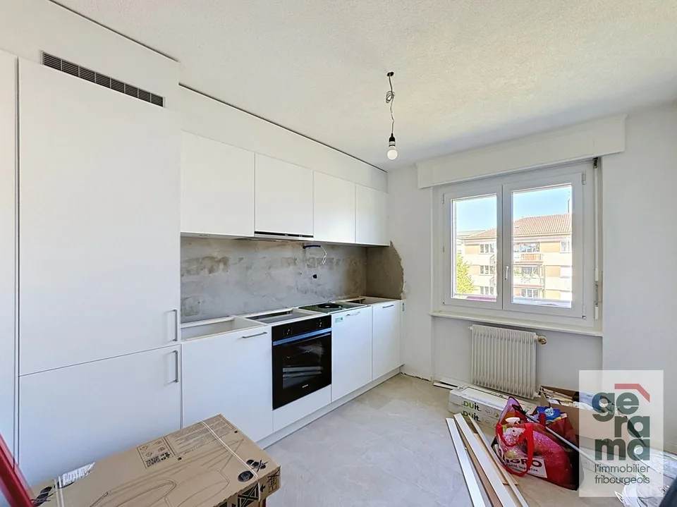 3.5 rooms renovated on the 4th floor in Marly – photo 4 of 6