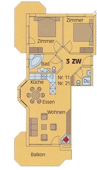 Wohnung in Saas-Fee – Foto 7 von 12