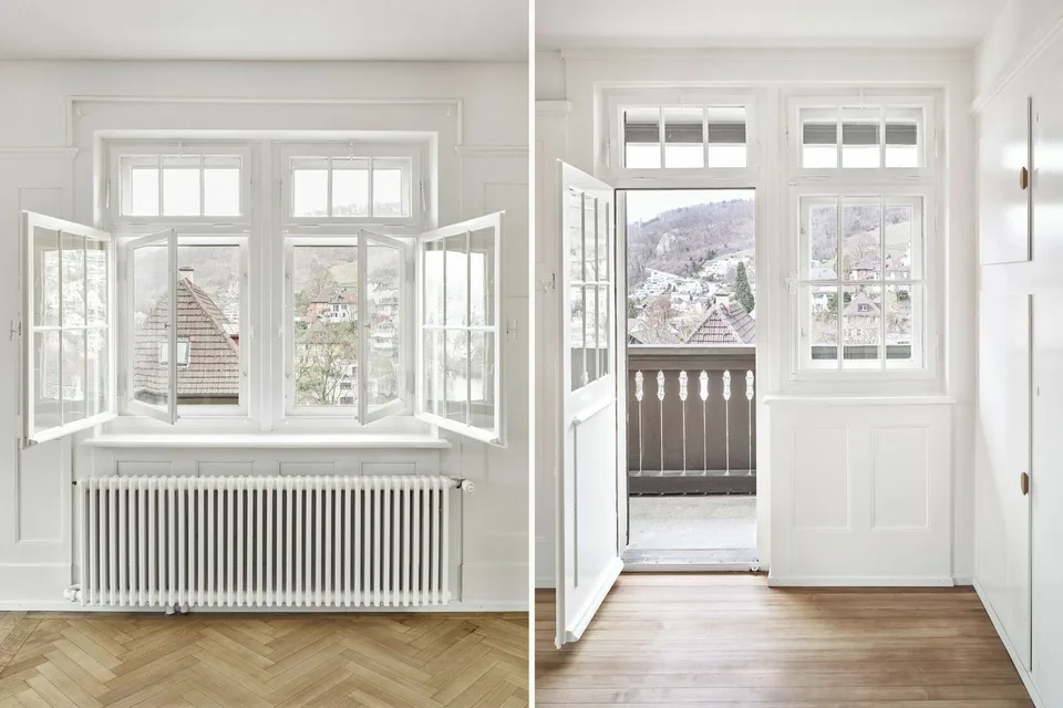 Einfamilienhaus mit Umschwung und Sicht auf die Stadt Baden – Foto 6 von 9