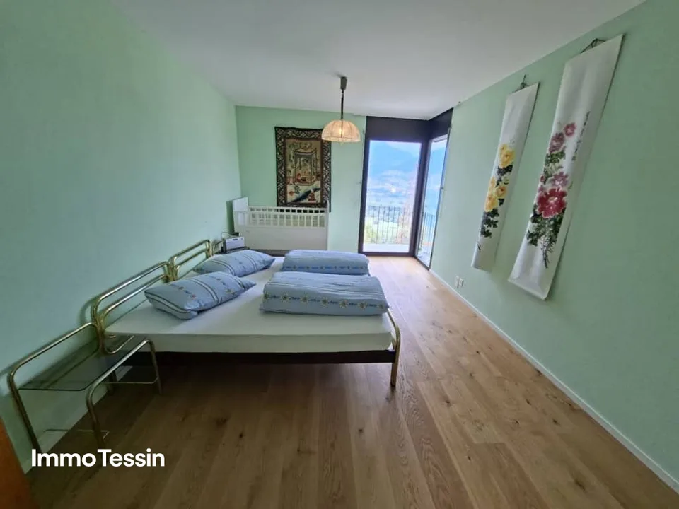 Wunderschönes Haus mit atemberaubender Panorama Seesicht über den Lage Maggiore an begehrter Lage im Gambarogno – Foto 13 von 13