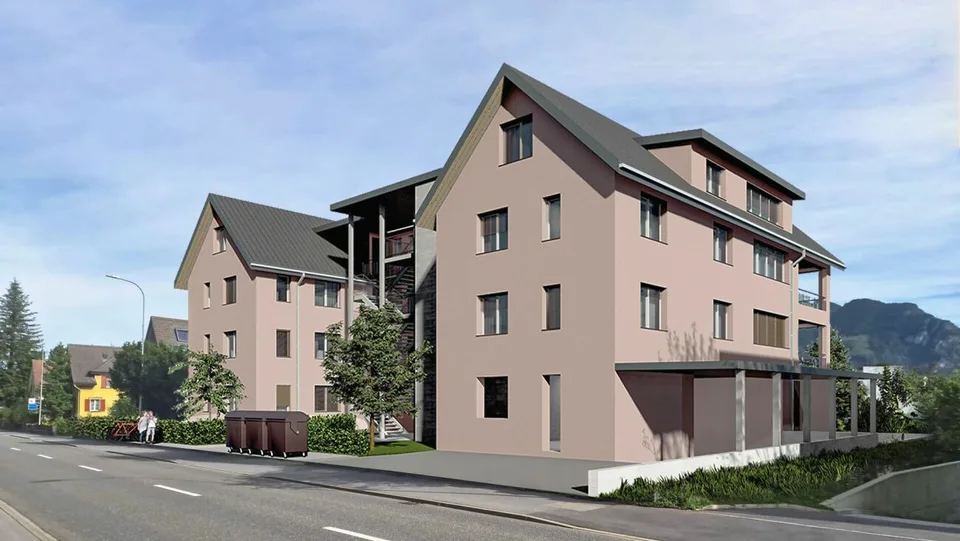 Nouveau bâtiment: appartement 4.5 pièces à Oberurnen – photo 8 sur 9
