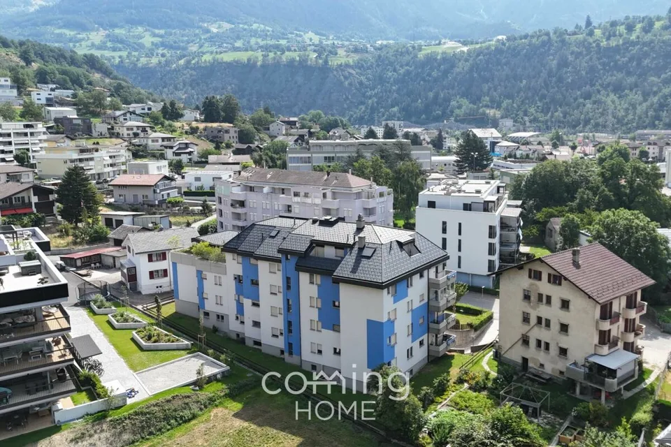 Renovierte 2.5 Zimmerwohnung in Naters mit sonnigem Balkon und Bergsicht – Foto 11 von 13