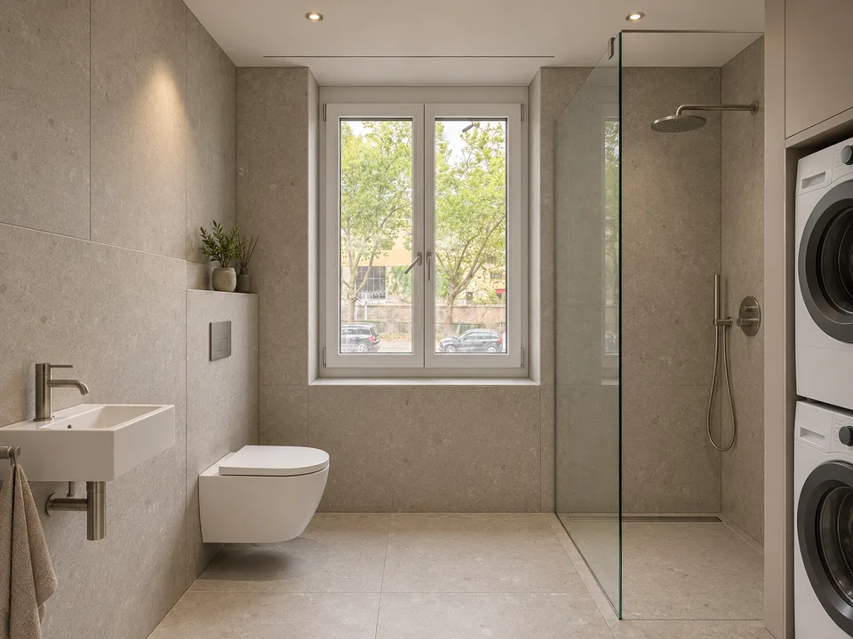 Moderne 1.5-Zimmer-Neubauwohnung mit Balkon an der Seebahnstrasse – Foto 4 von 4