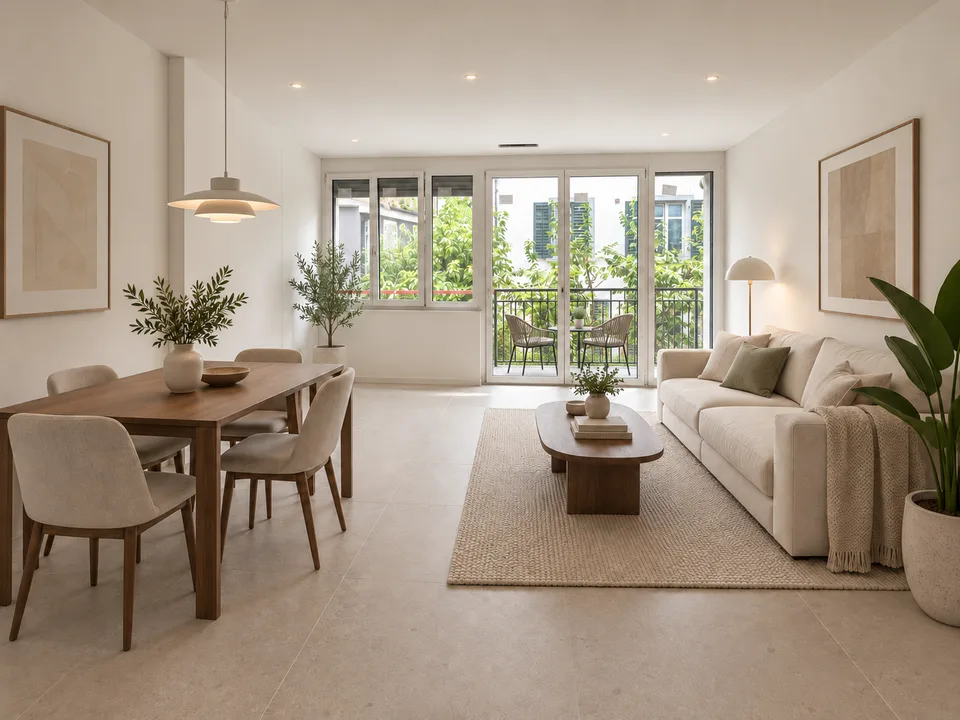 Moderne 1.5-Zimmer-Neubauwohnung mit Balkon an der Seebahnstrasse – Foto 2 von 4