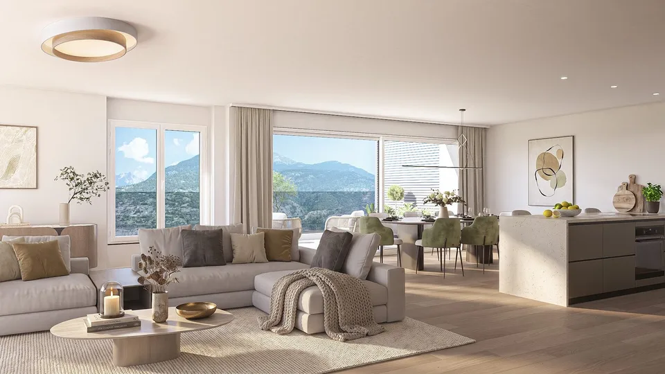 Wohnprojekt BACCHUS: Neubau 3.5 ZWG mit Weitblick – Foto 2 von 11