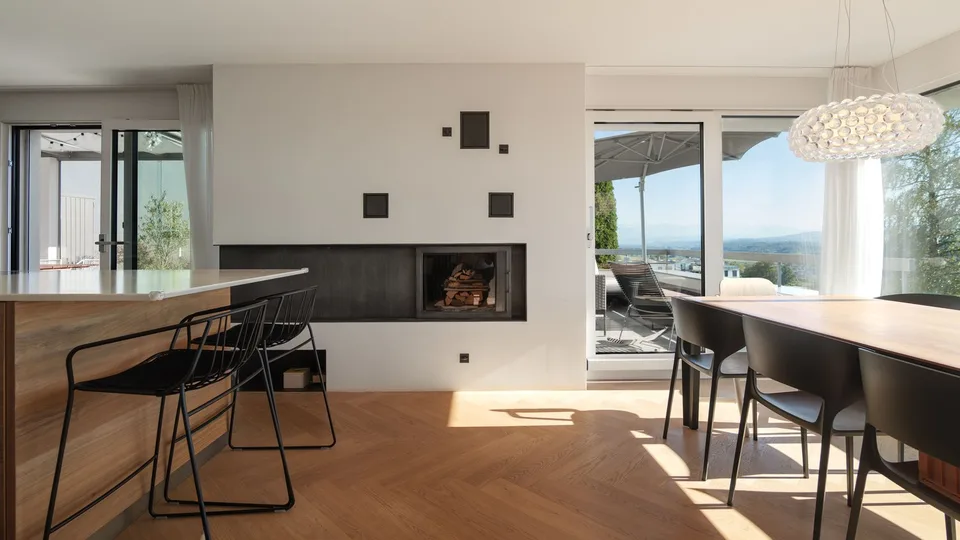 4.5-Zimmer-Haus mit grandioser Aussicht in Widen – Foto 7 von 10