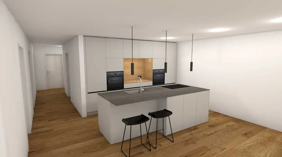 Moderne 4.5-Zimmer-Neubau-Wohnung mit Minergie-Standard in Aeschi – Foto 10 von 17