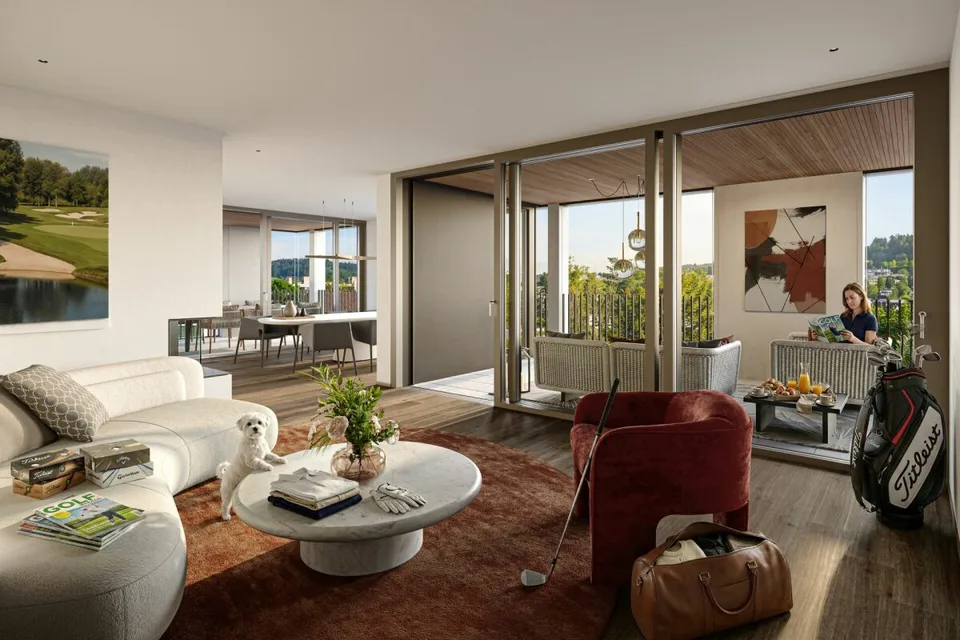 Traumhafte 4½-Zimmer Attikawohnung mit Panoramasicht. – Foto 3 von 6