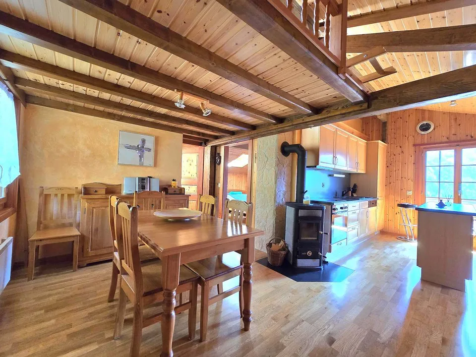 Magnifico chalet familiare con 2 appartamenti. Annessi, esterno, sole e vista, Val d'Hérens – foto 10 di 30