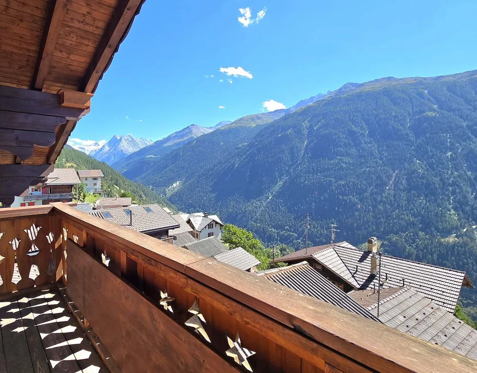 Magnifico chalet familiare con 2 appartamenti. Annessi, esterno, sole e vista, Val d'Hérens – foto 4 di 30