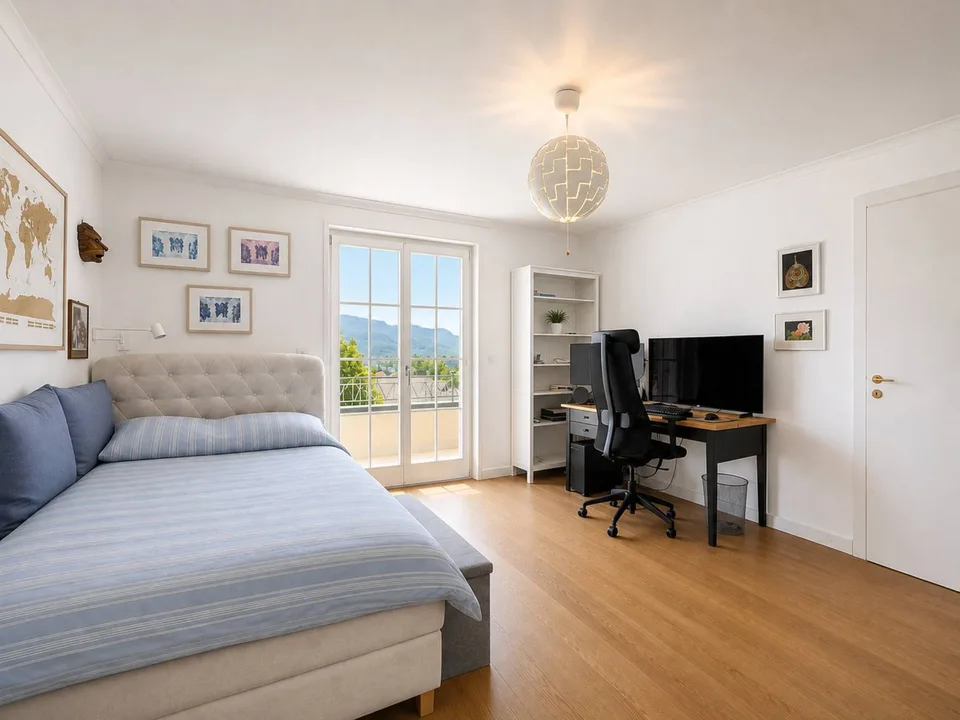 Individual villa with 9.5 rooms and a view of Lake Geneva and the Alps – photo 8 of 26