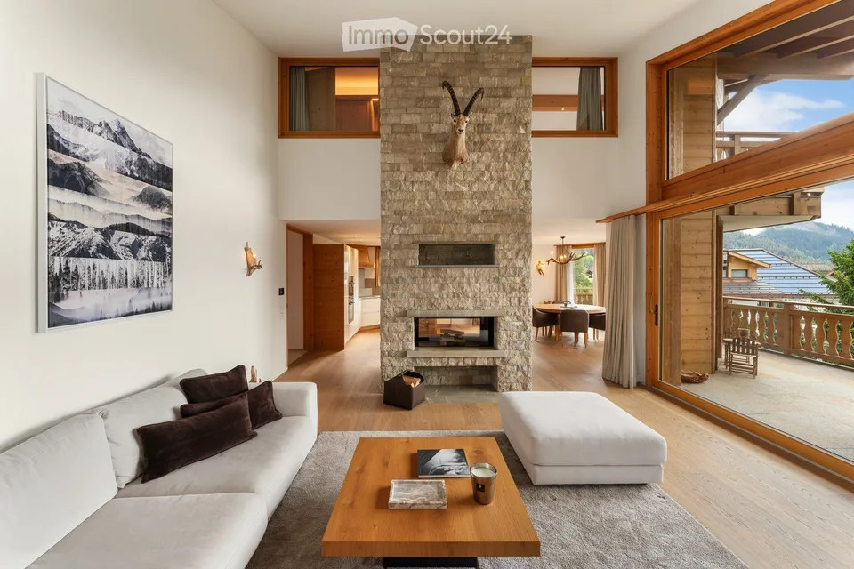 Chalet in Lantsch/Lenz mit Zweitwohnsitz-Status – Foto 2 von 9
