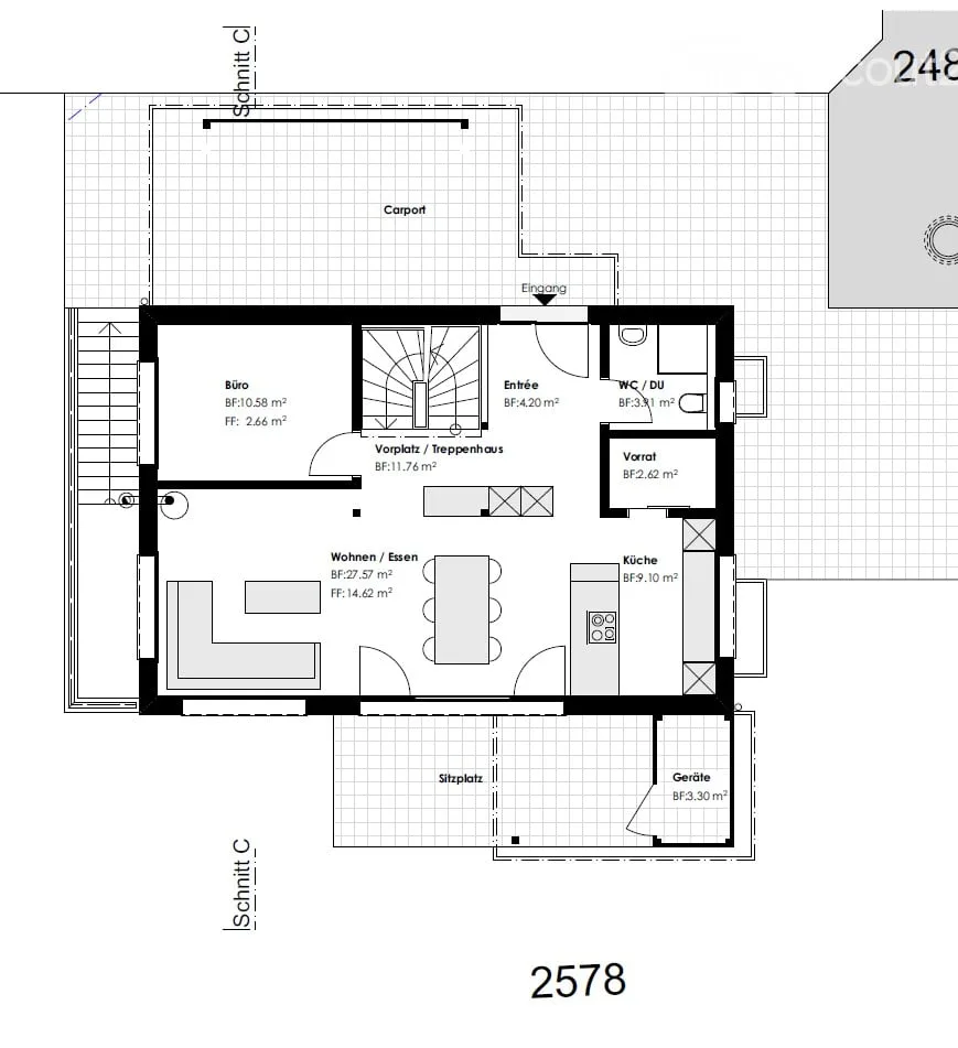 Neubau: Einfamilienhaus an ruhiger Lage in Ziefen – Foto 13 von 19