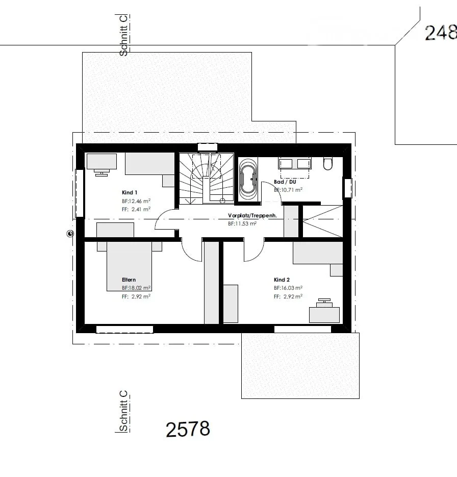 Neubau: Einfamilienhaus an ruhiger Lage in Ziefen – Foto 14 von 19