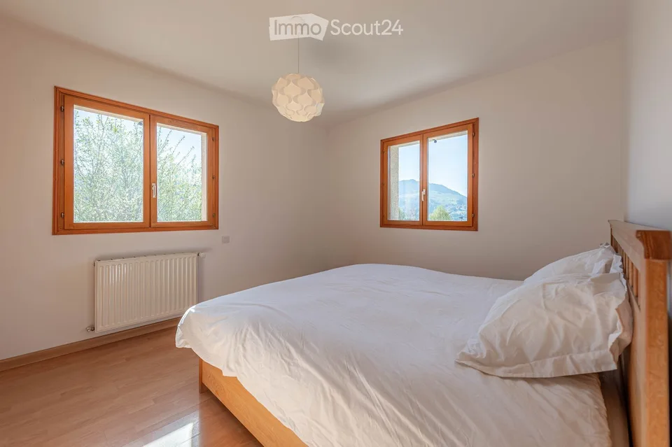 Habère-poche – 230 m² – 6 camere – terreno edificabile 1 606 m² – vista panoramica – foto 3 di 5