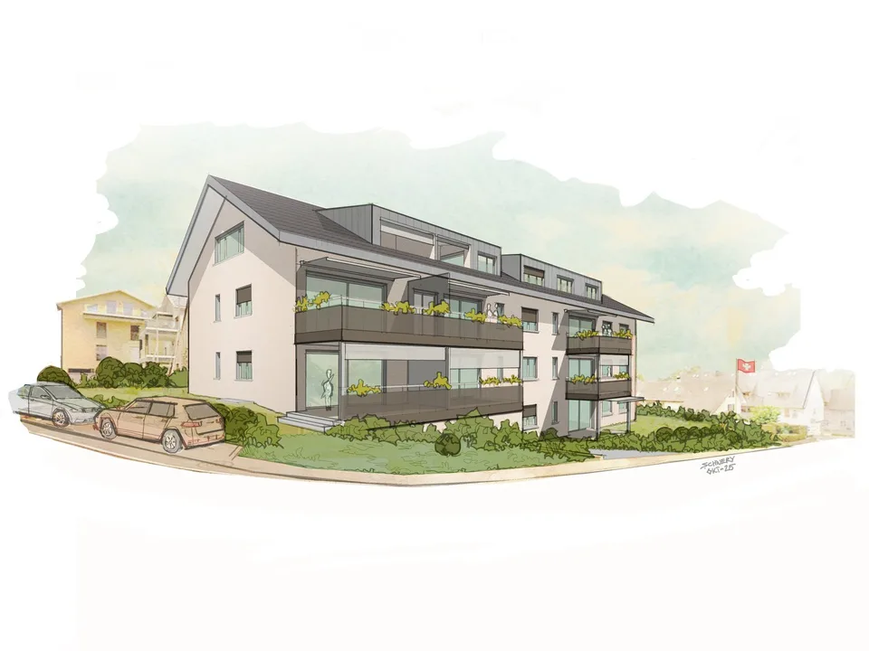 Wohnen mit Weitblick - Neubauprojekt in Künten Aargau – Foto 2 von 5