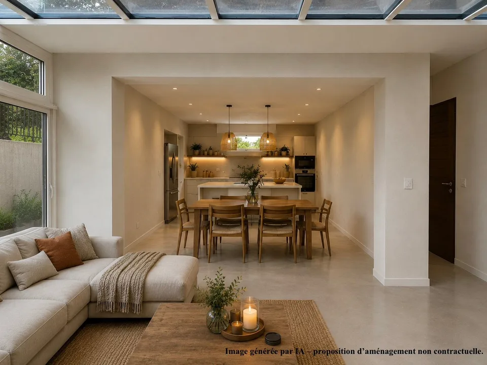 T4 entièrement rénové avec jardin, terrasse et véranda Thonon-les-Bains – photo 5 sur 8