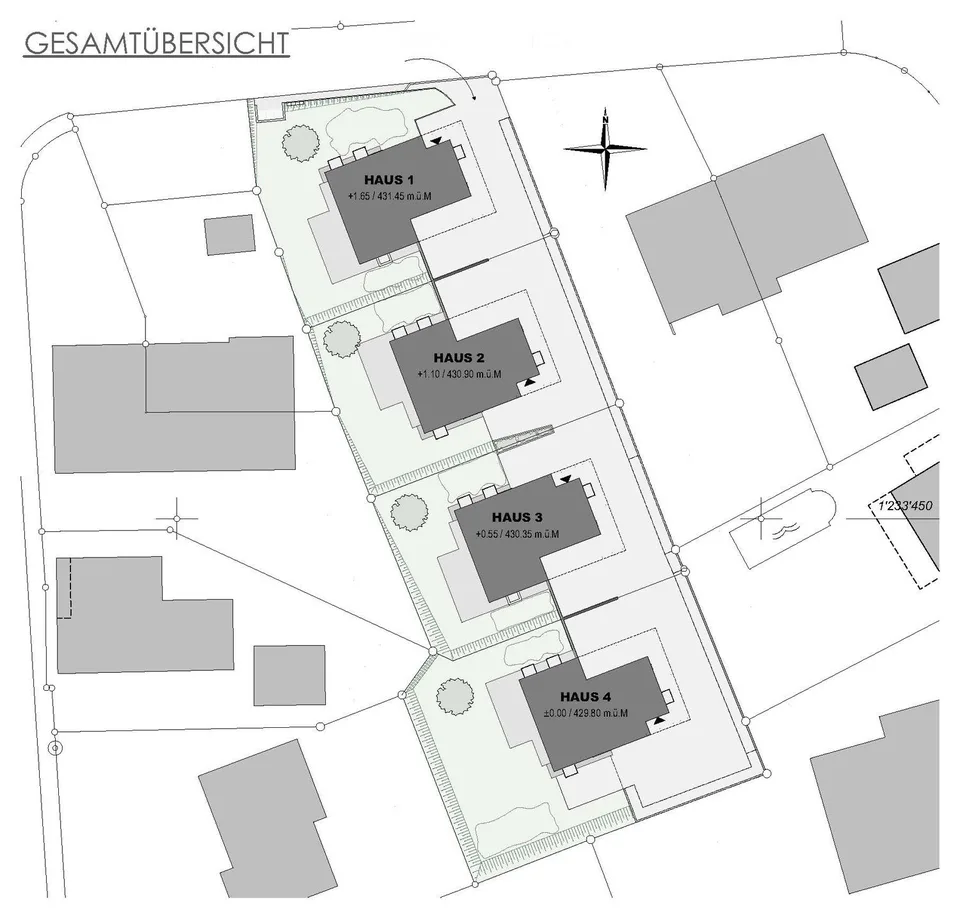 4 Maisons unifamiliales modernes à Schwarzhäusern – Construction neuve 2026 – photo 5 sur 7