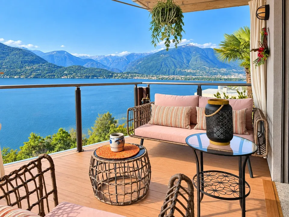 Villa con piscina e vista spettacolare sul Lago - Villa mit Pool und Panoramablick – photo 2 sur 30