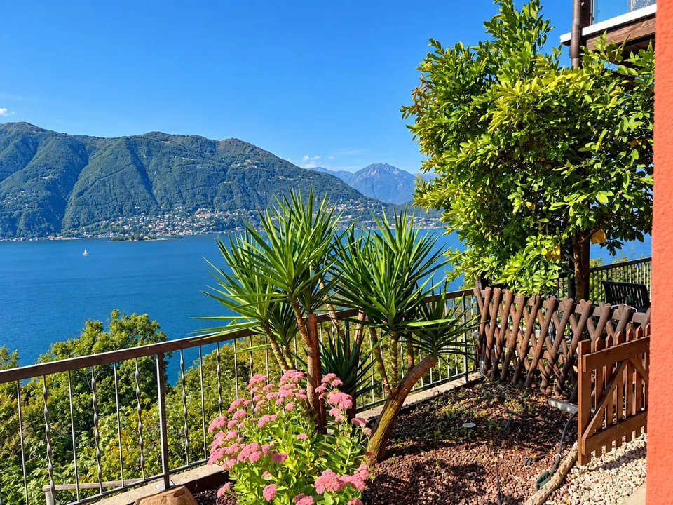 Villa con piscina e vista spettacolare sul Lago - Villa mit Pool und Panoramablick – photo 28 sur 30