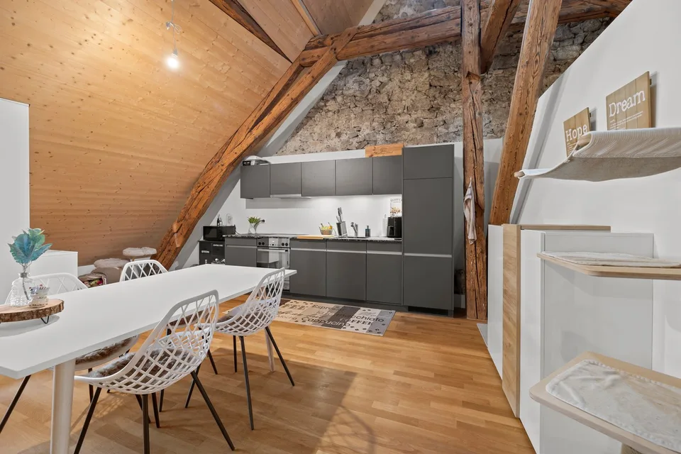exceptionnel, charmant, spacieux: appartement loft 2.5 pièces à Büren an der Aare – photo 6 sur 15