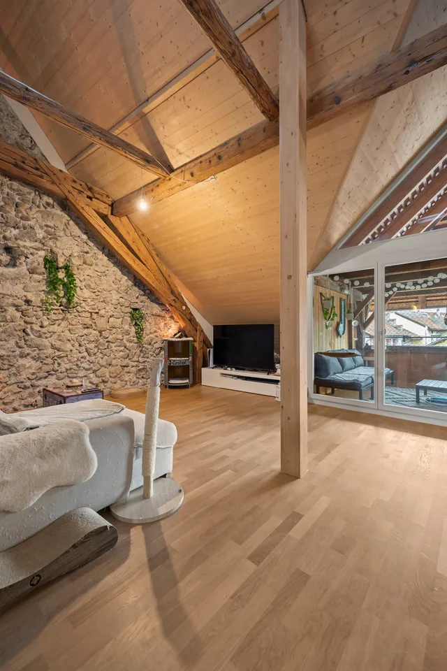 exceptionnel, charmant, spacieux: appartement loft 2.5 pièces à Büren an der Aare – photo 8 sur 15