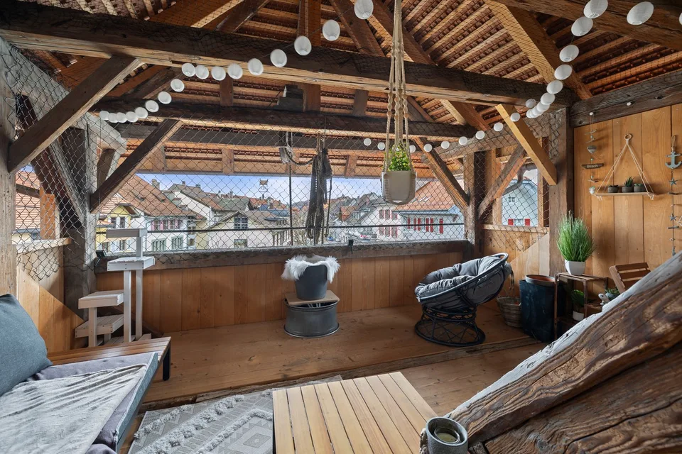 exceptionnel, charmant, spacieux: appartement loft 2.5 pièces à Büren an der Aare – photo 4 sur 15