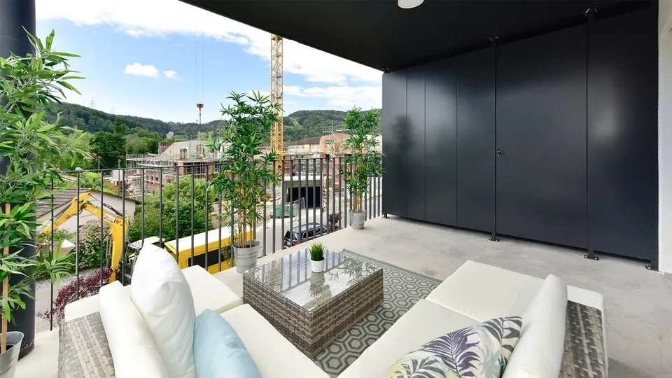 Appartement lumineux et spacieux de 3,5 pièces à Leibstadt – photo 2 sur 10