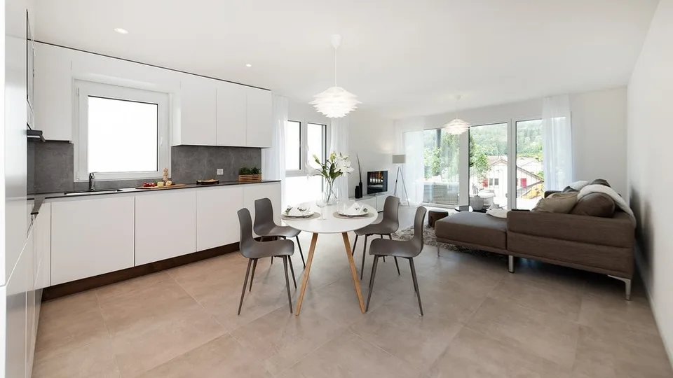 Appartement lumineux et spacieux de 3,5 pièces à Leibstadt – photo 5 sur 10