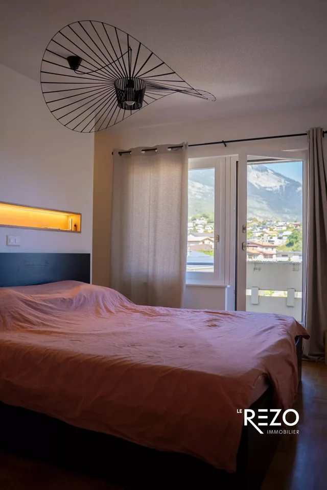 Superbe Attikawohnung mit 4,5 Zimmern und Panoramablick. Veyras, Noble-Contrée, VS – Foto 11 von 13