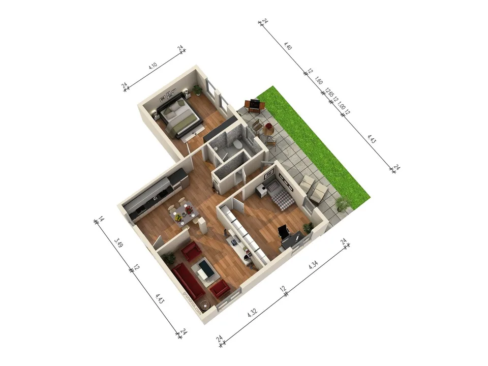 Appartamento di 3,5 locali completamente ristrutturato a Seftigen – foto 3 di 13