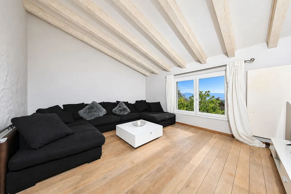 Superba villa con vista panoramica sul Lago di Ginevra, le Alpi e il Monte Bianco – foto 9 di 13