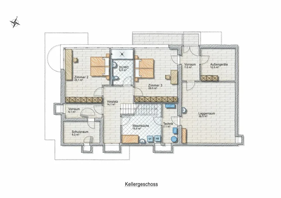 7.5 Zimmer Einfamilienhaus in St. Gallen – Foto 16 von 19