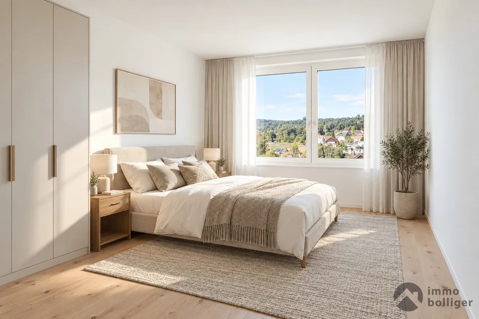 Wohnen wie im Einfamilienhaus - 5.5-Zimmer-Maisonette mit Garten – Foto 2 von 12