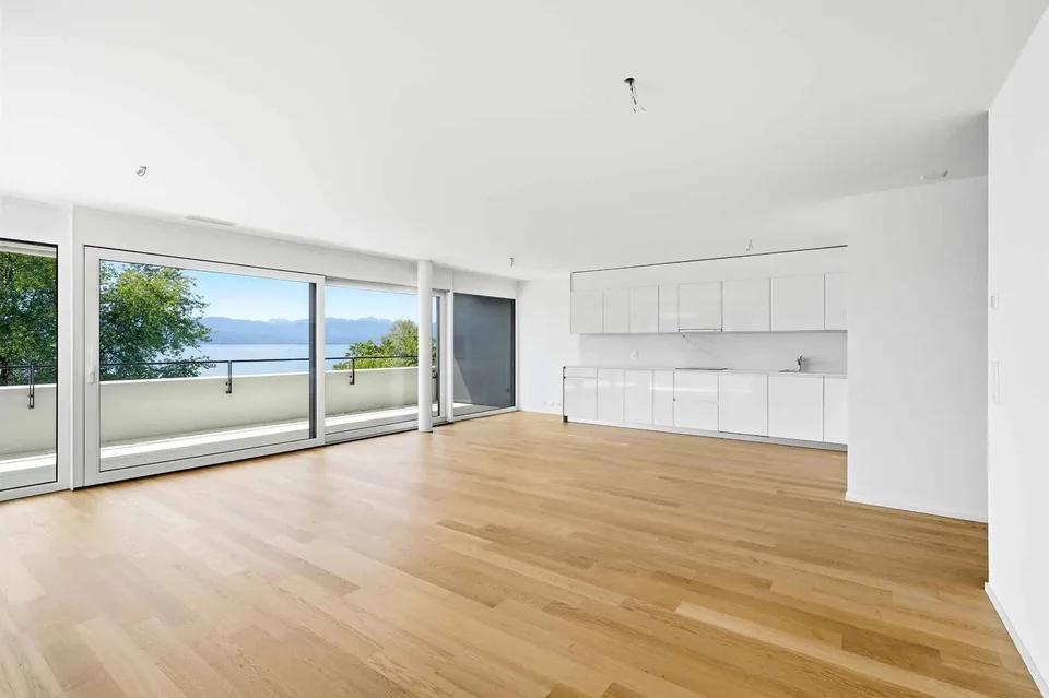 Prachtvolle 4,5-Zimmer-Neuwagenwohnung mit geräumigem überdachten Balkon von 76 m2! – Foto 3 von 11