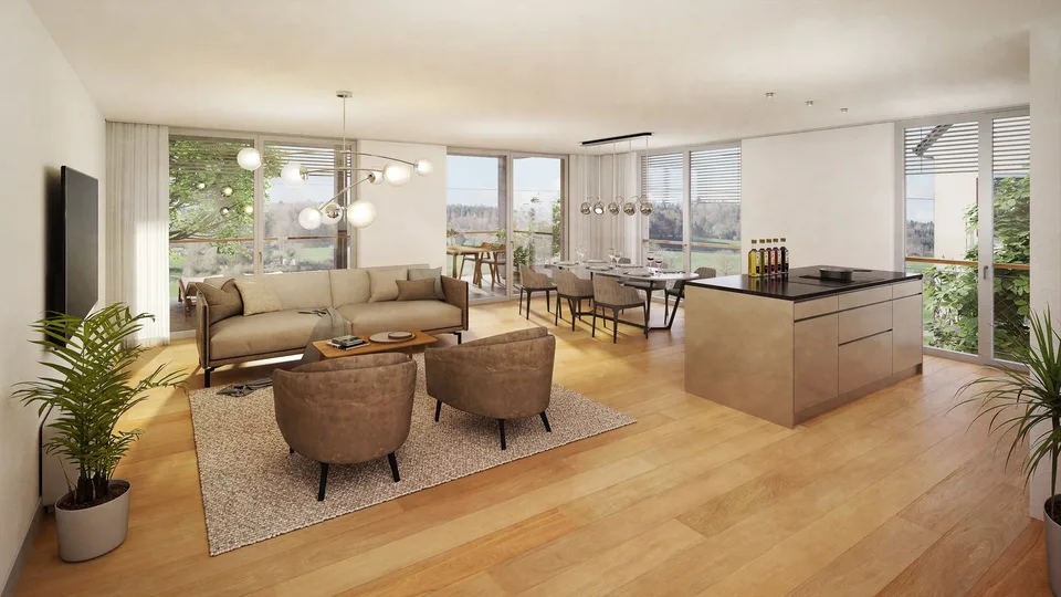 Appartamento moderno 4.5 locali Westhöhe a Eschenz con vicinanza al lago – foto 3 di 8