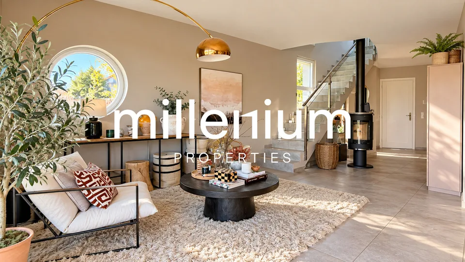 Belle villa familiale contemporaine avec vue sur le lac à Anières – photo 5 sur 13