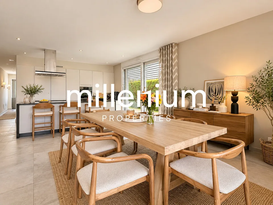 Belle villa familiale contemporaine avec vue sur le lac à Anières – photo 4 sur 13
